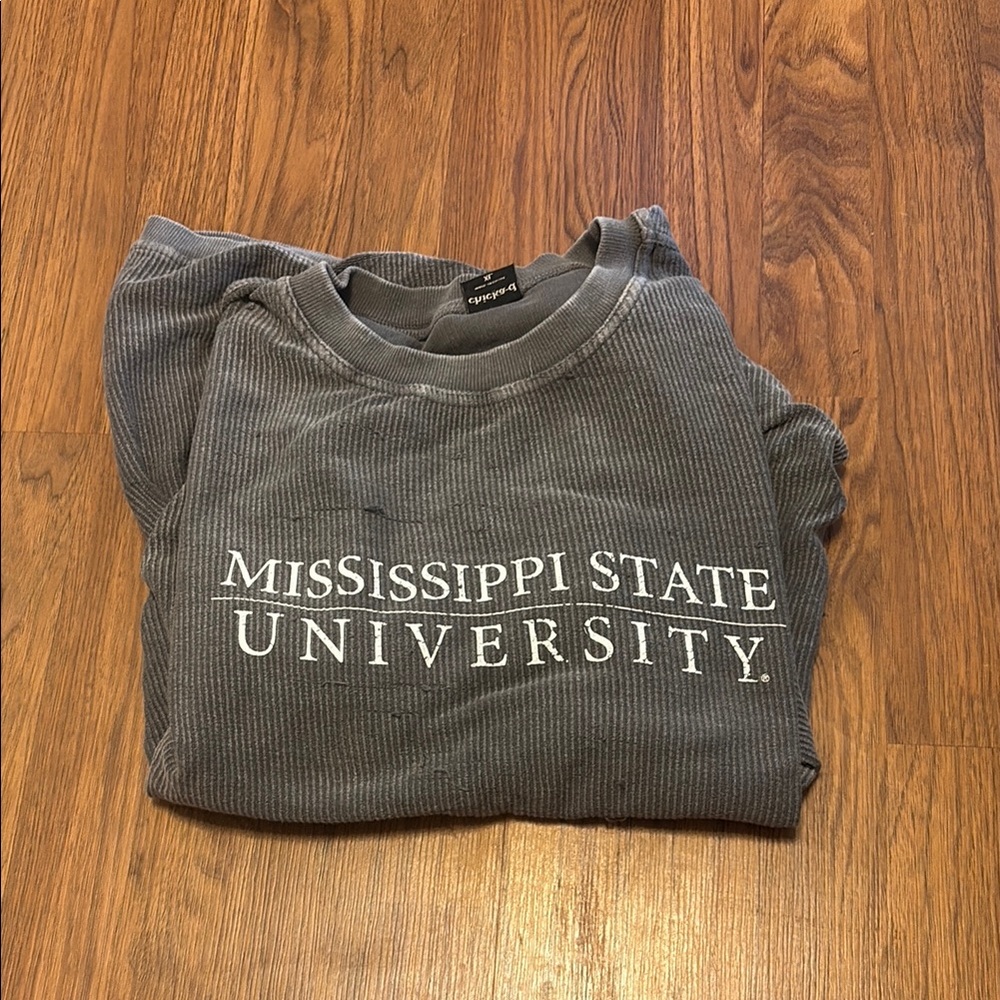 Gray Mississippi State University Sweatshirt